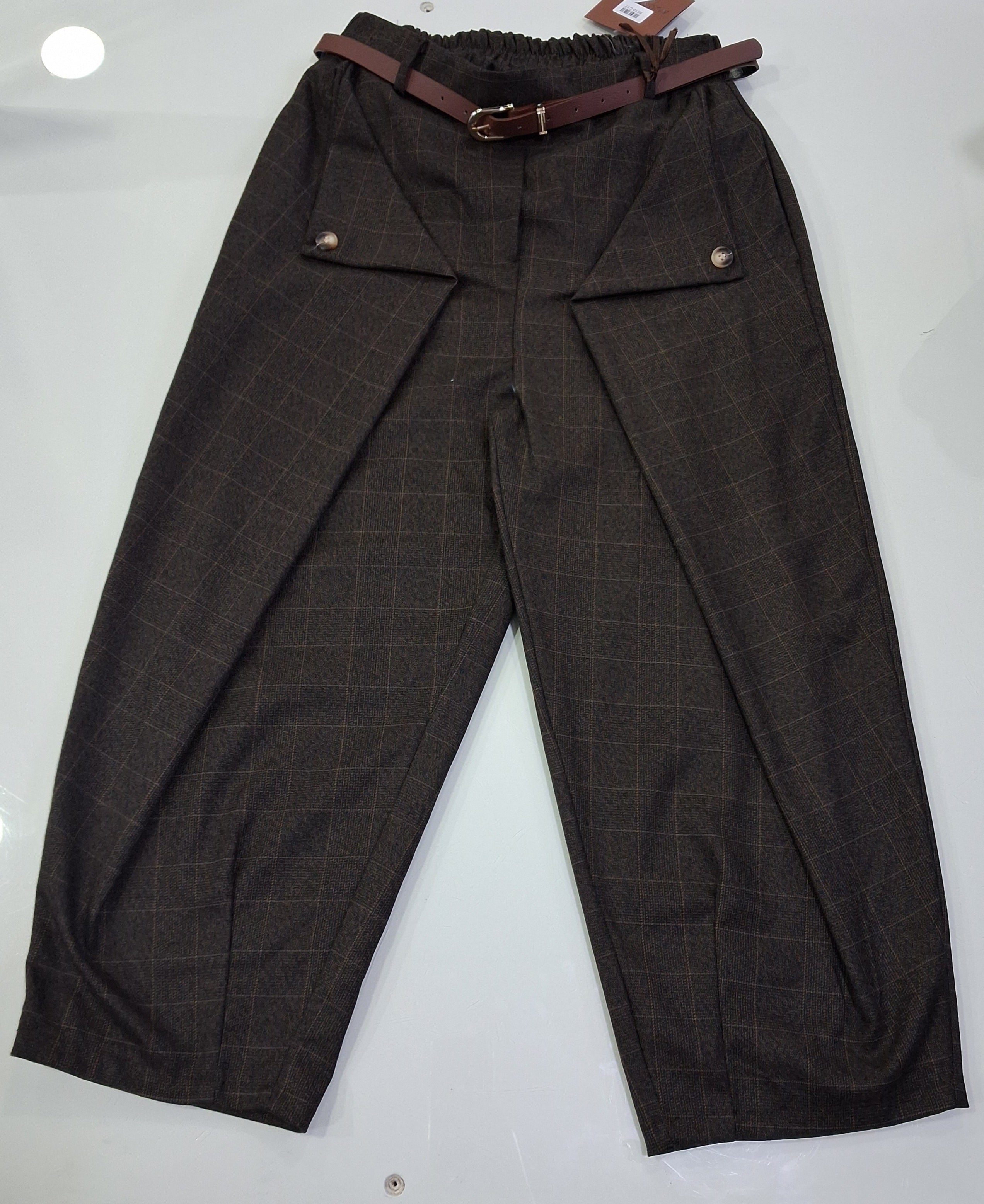 Pantalón Capri cuadros
