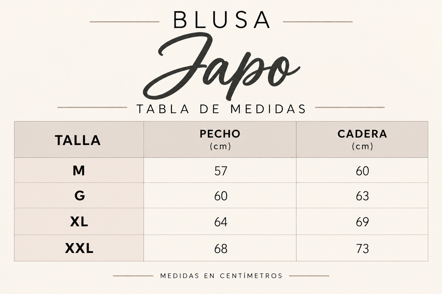 blusa Japo