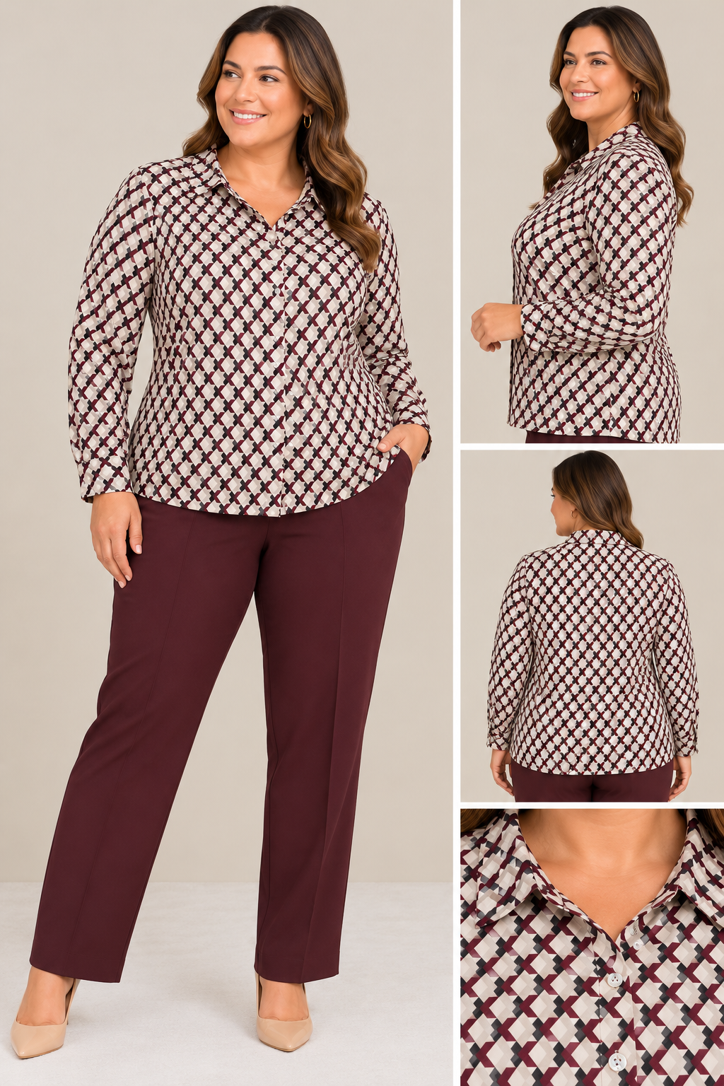 Camisa Rombos