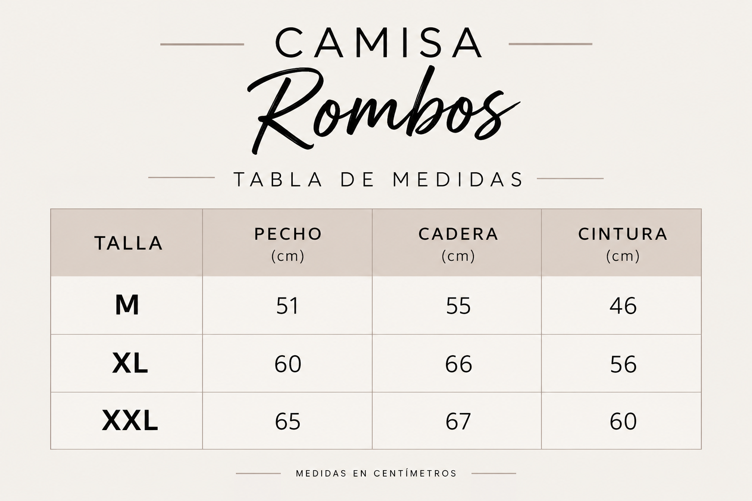 Camisa Rombos